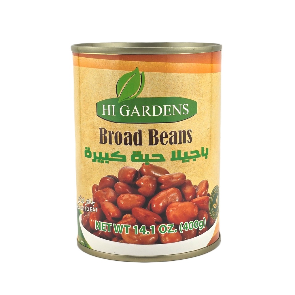 HI Gardens Broad Beans (Bajella) - Cans (24x400G)