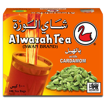 Alwazah Cardamom Tea Bags (12x100x2G)