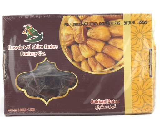 [1299] Al Shira Sukkari Dates - Rotab Box (6x1.7KG)