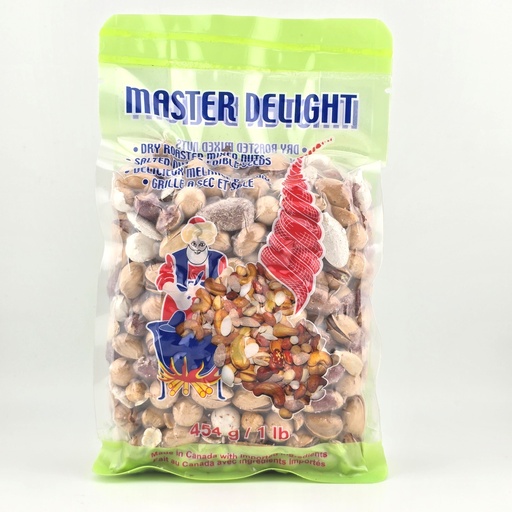 [72] Master Delight Mixed Nuts - Vacuumed Bag (24x1LB)