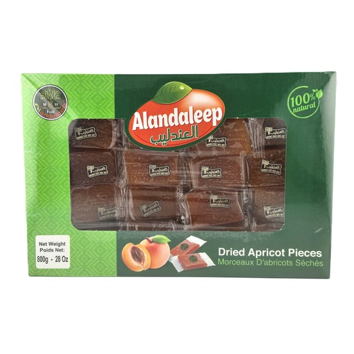 [1093] Alandaleeb Dried Apricot - Regular - Flat Pieces Gift Box (6x800G)